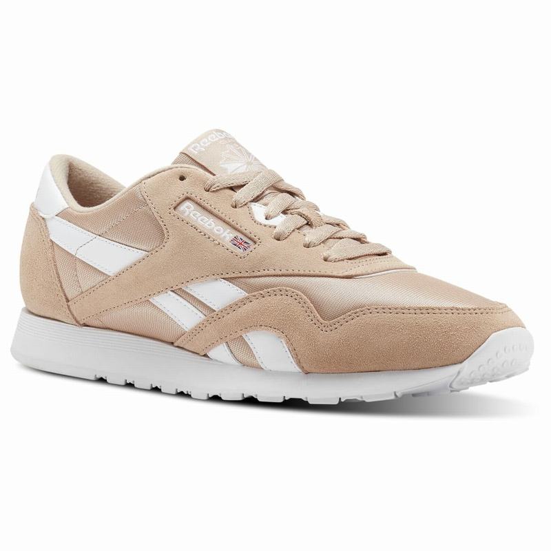 Reebok Classic Nylon M Tenisky Damske - Béžové/Biele QG3666FC